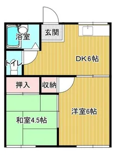 コーポドミール【2階】の間取り