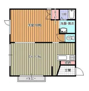 ラグジュアリースペース【3階】の間取り