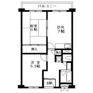 サンハイツサワヒラ【303号室】の間取り
