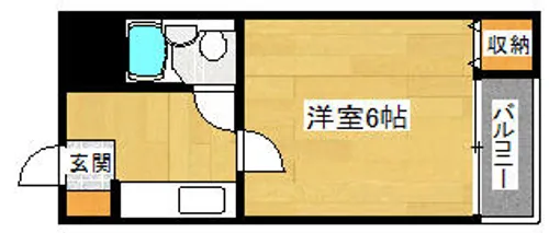 プラザクレバーⅠ【2階】の間取り