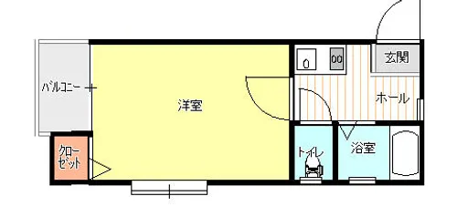 フォルム九大東【2階】の間取り