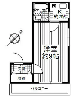庭井マンション【3階】の間取り