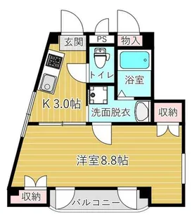 メゾン・ド・リベルテⅢ【2階】の間取り