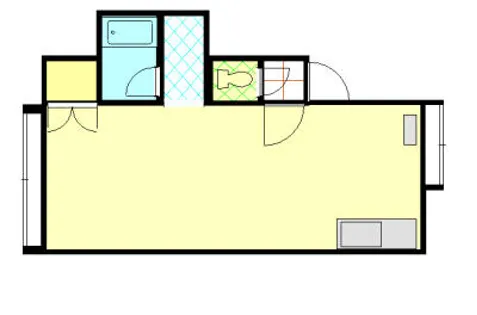 第21森宅建マンション【3階】の間取り