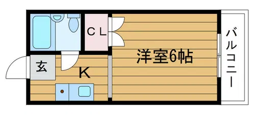 千里セピアテラスⅡ【1階】の間取り