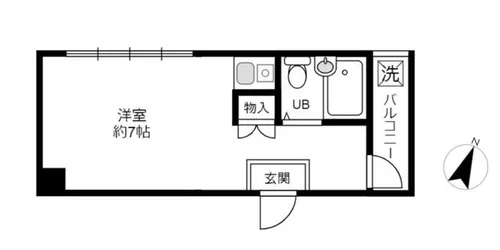 リーベ三宮【5階】の間取り