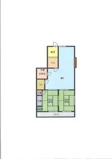 日経マンション【3階】の間取り
