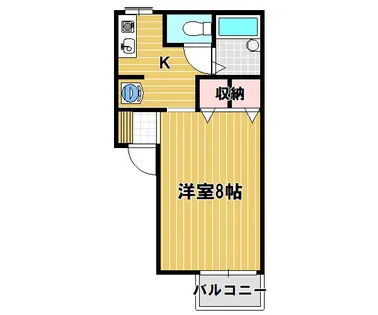 メリーハウス【2階】の間取り