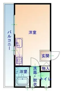 ヴィレッタサカエ【2階】の間取り