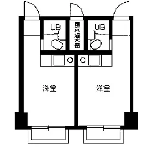 兵庫県神戸市東灘区御影中町4丁目【マンション】の間取り