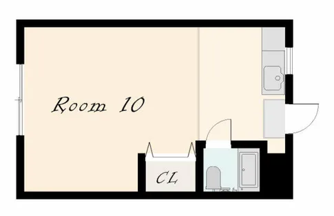 酒谷ハイツ【2階】の間取り