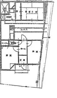 パレロワイヤル西浜【101号室】の間取り