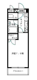 マルエイ参番館【203号室】の間取り