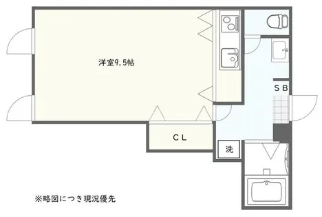 京都府京都市東山区祇園町南側【マンション】の間取り