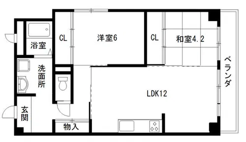 サンシャインハイツⅡ【1001号室】の間取り