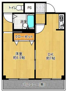 サンシャイン深緑【3階】の間取り