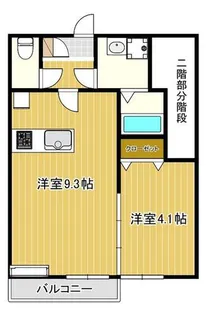 シャルム岡垣Ⅲ【103号室】の間取り