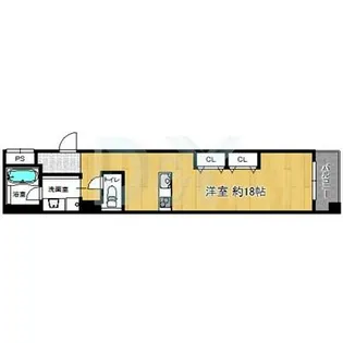 メゾン・ドゥ・クール【304号室】の間取り