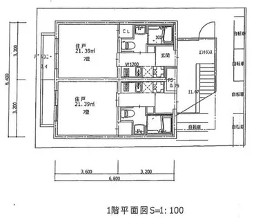 クオリエ京大前【101号室】の間取り