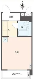 東海御園ハイツ【6階】の間取り