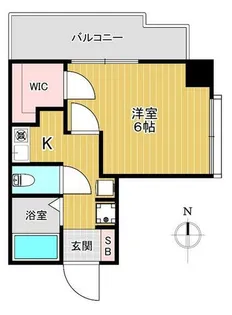大阪府大阪市天王寺区上本町2丁目【マンション】の間取り