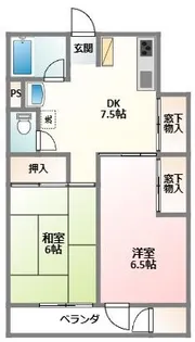 別所伊藤ビル【4階】の間取り