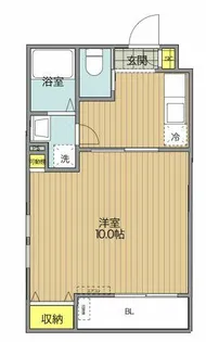 ユークレスト中百舌鳥【2階】の間取り