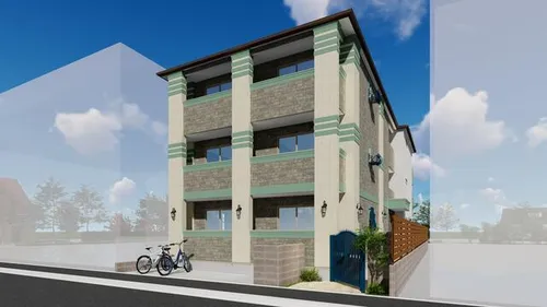 大阪府東大阪市長栄寺【アパート】の外観