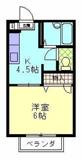愛知県名古屋市緑区鎌倉台2丁目【アパート】の間取り