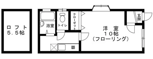 エンゼルハイムⅡ【1階】の間取り