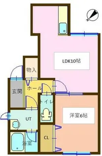 ウェンディクレセントⅢ【202号室】の間取り