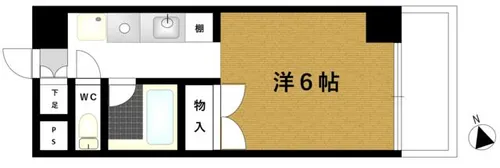 エヴァグレースⅠ【302号室】の間取り