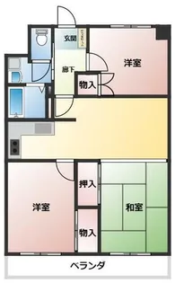 ヴォートセレスト【902号室】の間取り