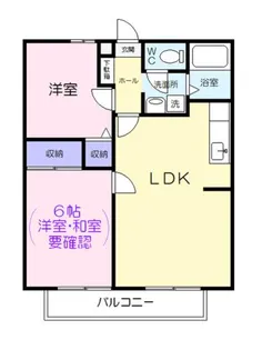 愛知県豊橋市つつじが丘3丁目【アパート】の間取り