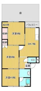 藤本ハイツ【103号室】の間取り