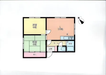 北海道札幌市白石区本通8丁目南【アパート】の間取り