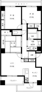 アスタピア新長田駅前通り【7階】の間取り