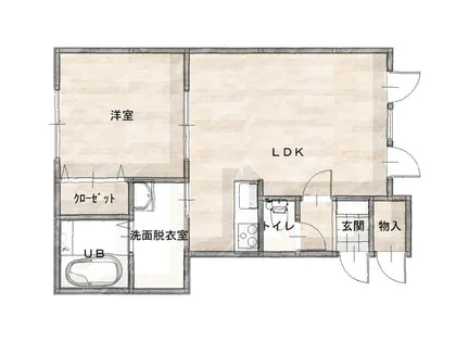 エミリー【1階】の間取り