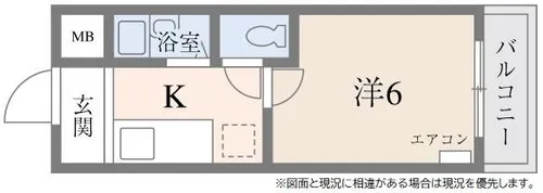 アートハイツ田寺【302号室】の間取り