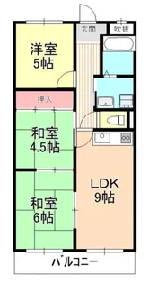 グレイスコート【103号室】の間取り