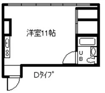 丸富マンション【5階】の間取り