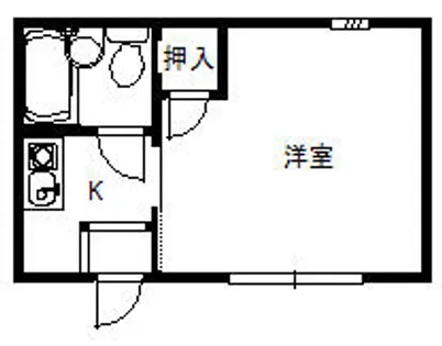 コーポクローバー【2階】の間取り