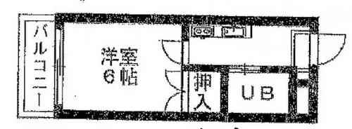 パレス京町Ⅱ【5階】の間取り