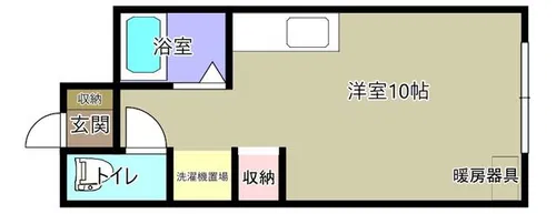 ハイツTAT【303号室】の間取り