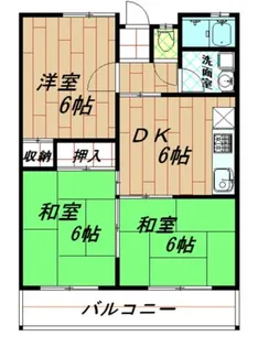 グラッツオハイツ【104号室】の間取り