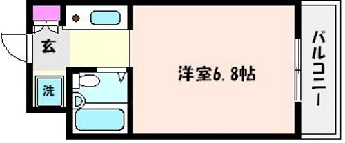 ジョイフル魚崎【2階】の間取り