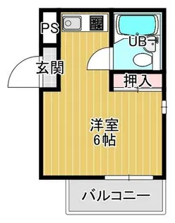 ハイツシンセリティ【202号室】の間取り