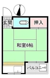 晃徳マンション【403号室】の間取り