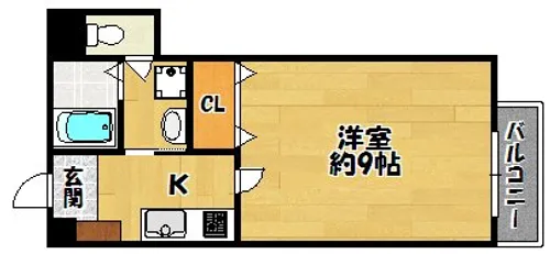 兵庫県三田市駅前町【マンション】の間取り