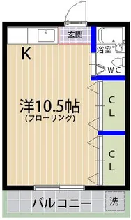 ファミーユ香住ヶ丘【102号室】の間取り
